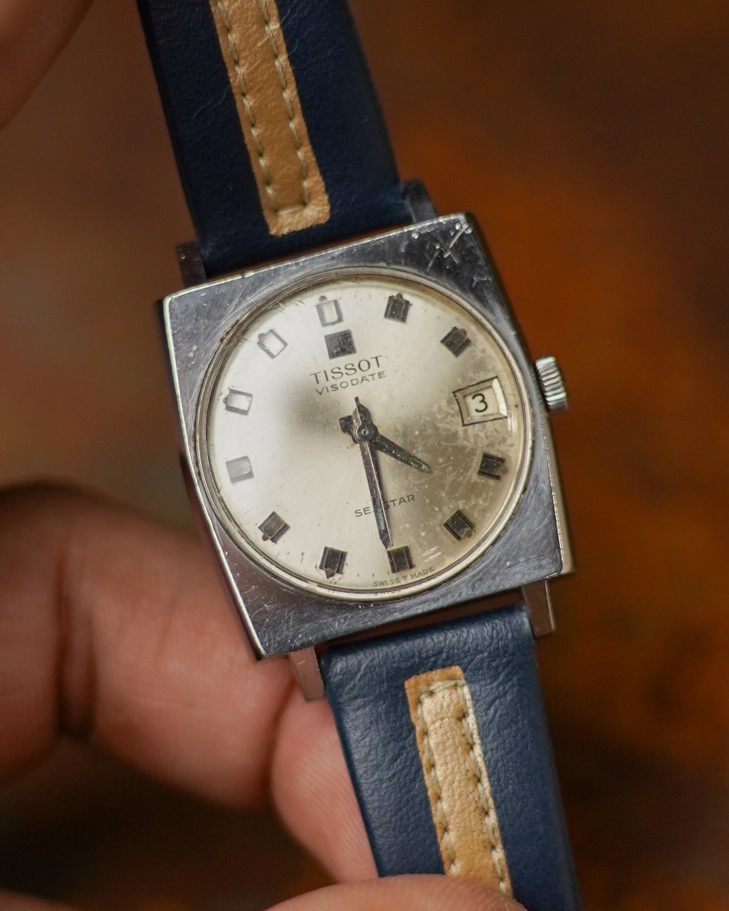 1970s Tissot Visodate Seastar Manual Wind