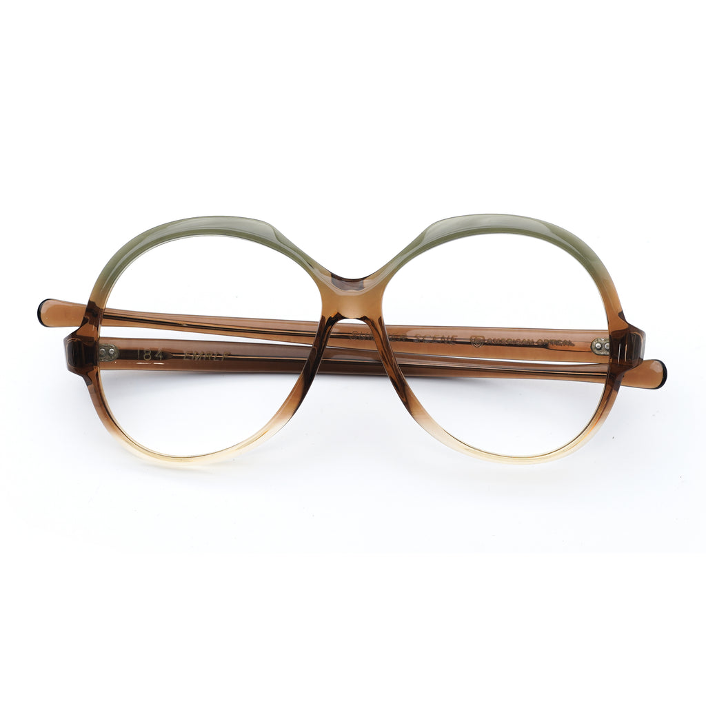 AO AMERICAN OPTICAL MODEL 184 SUMMER SCENE EMRALD FADE