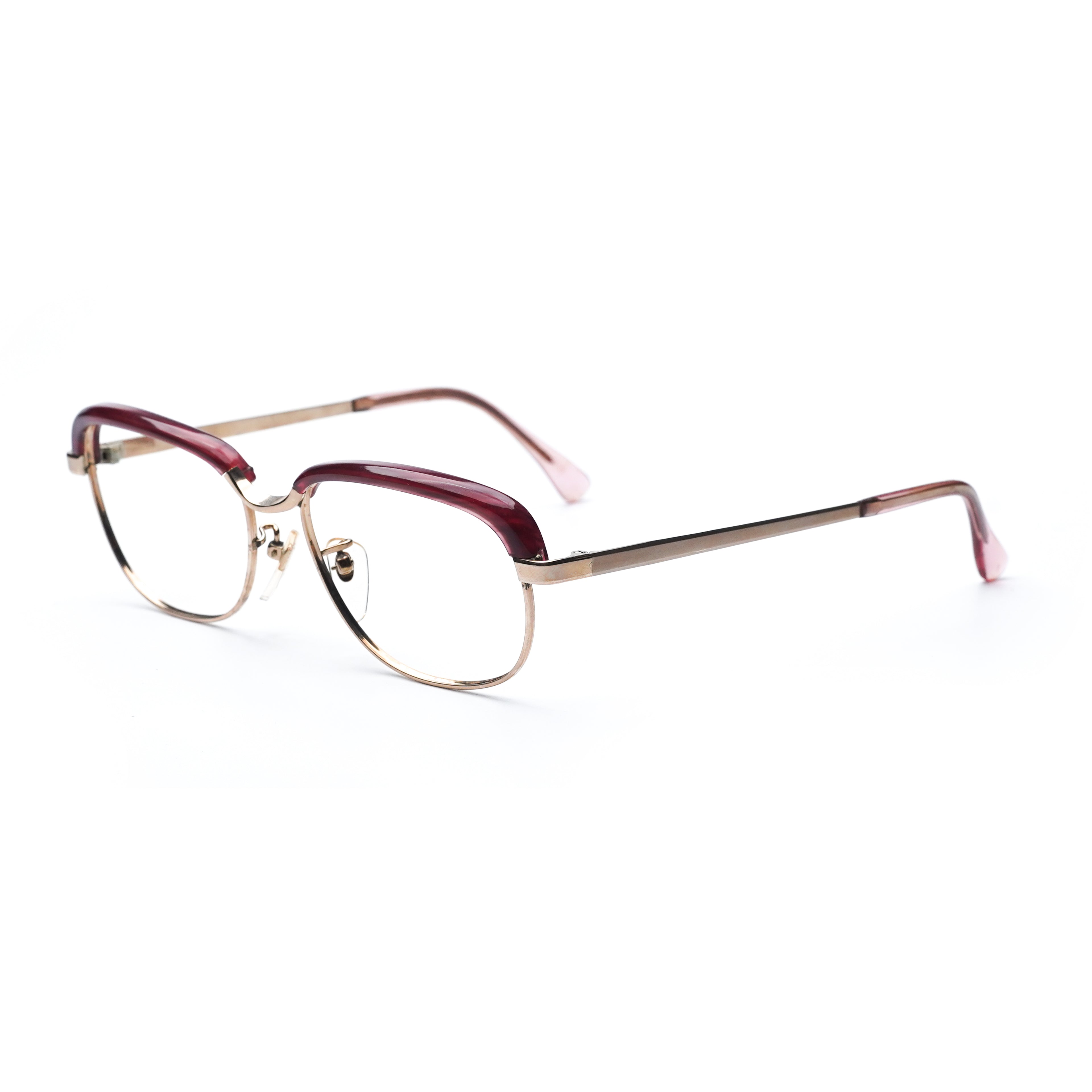 VINTAGE EYEWEAR JAPAN BROWLINE STYLE 1970'S
