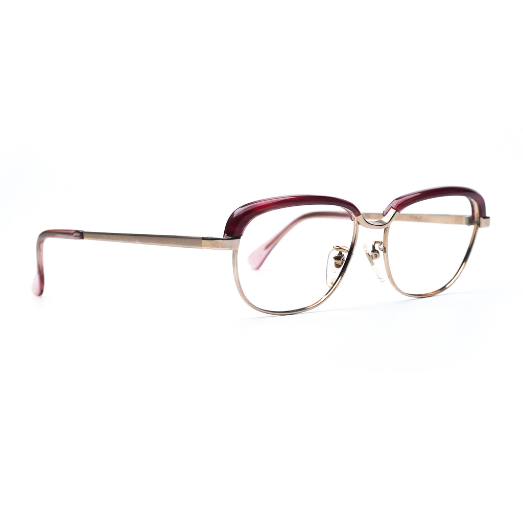 VINTAGE EYEWEAR JAPAN BROWLINE STYLE 1970'S