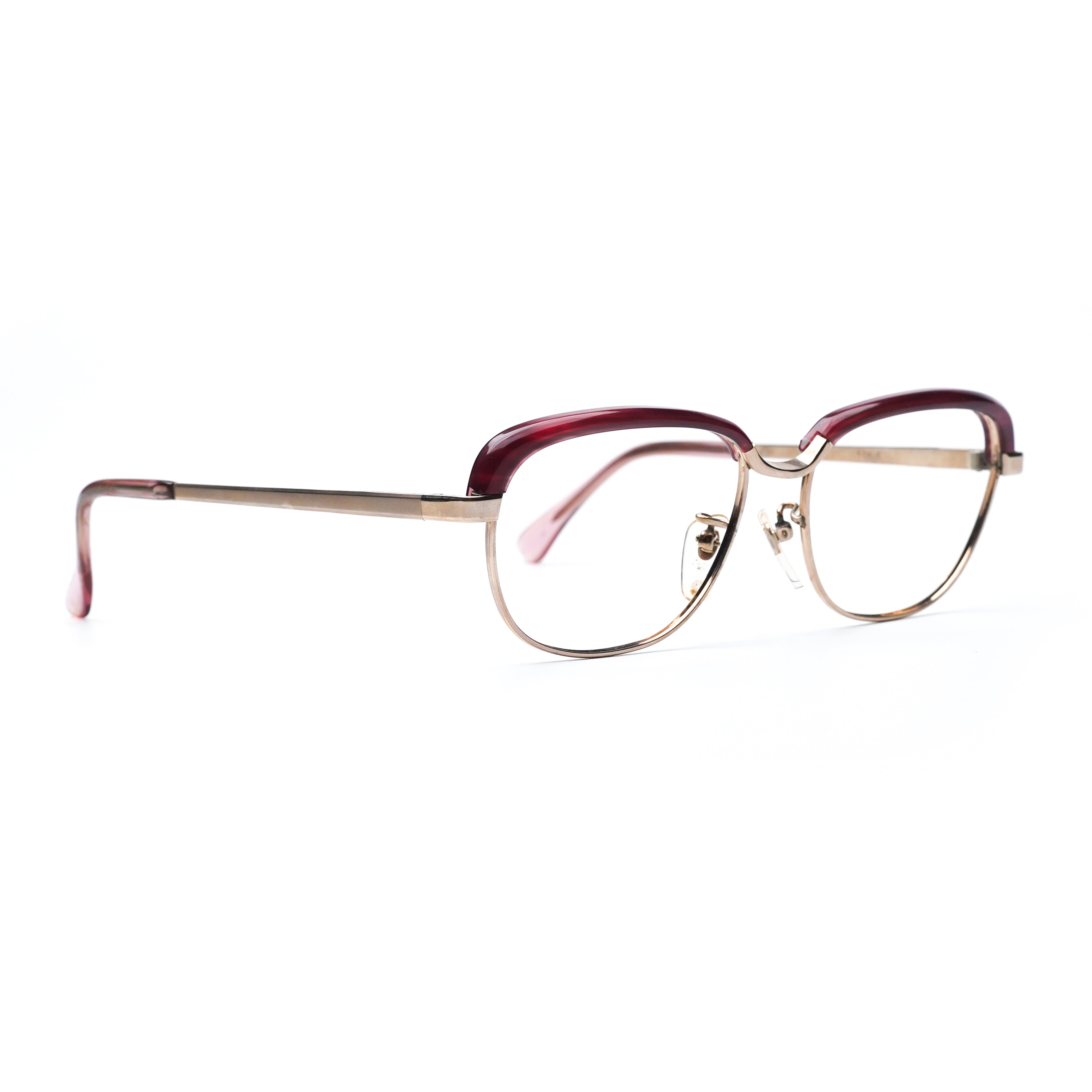 VINTAGE EYEWEAR JAPAN BROWLINE STYLE 1970'S