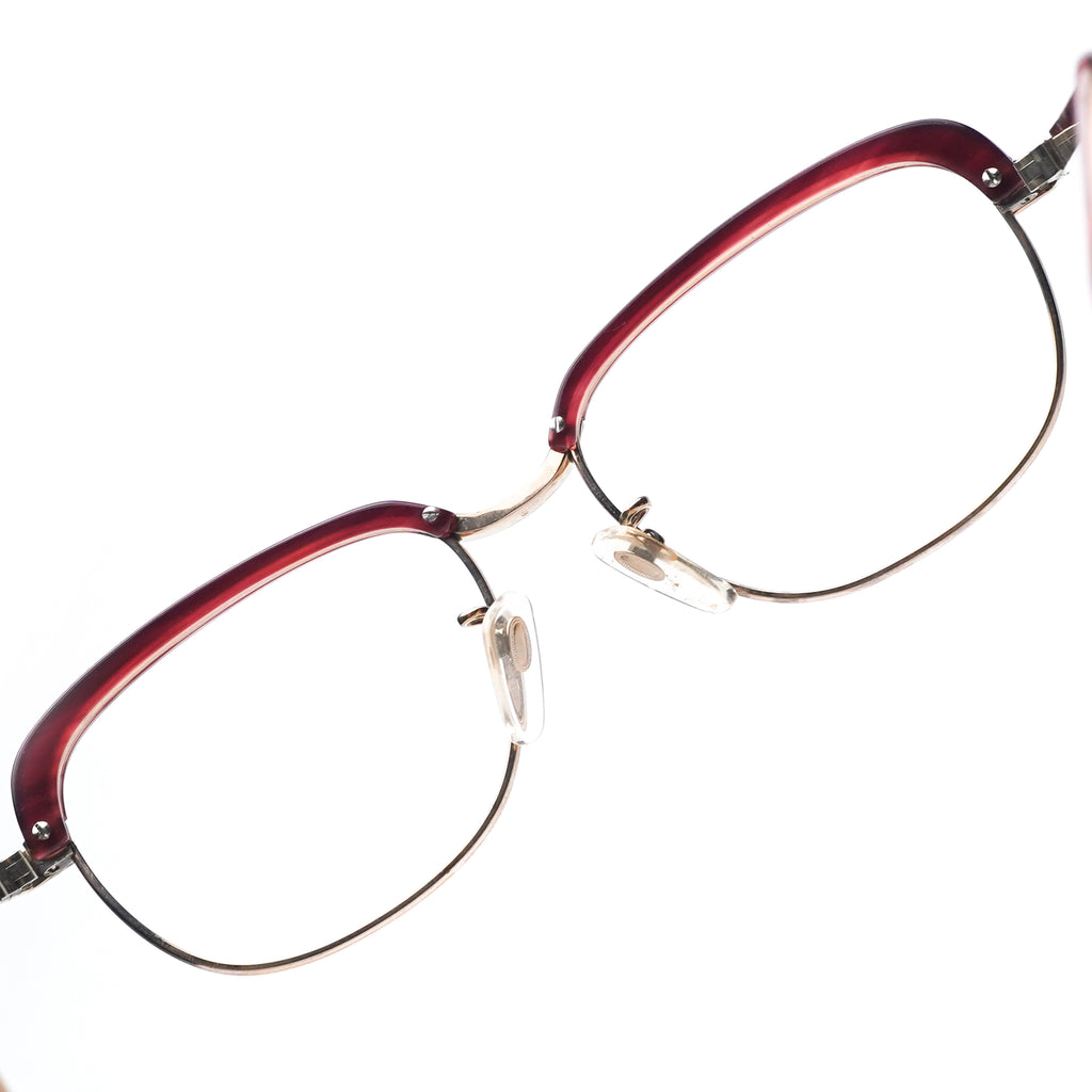 VINTAGE EYEWEAR JAPAN BROWLINE STYLE 1970'S