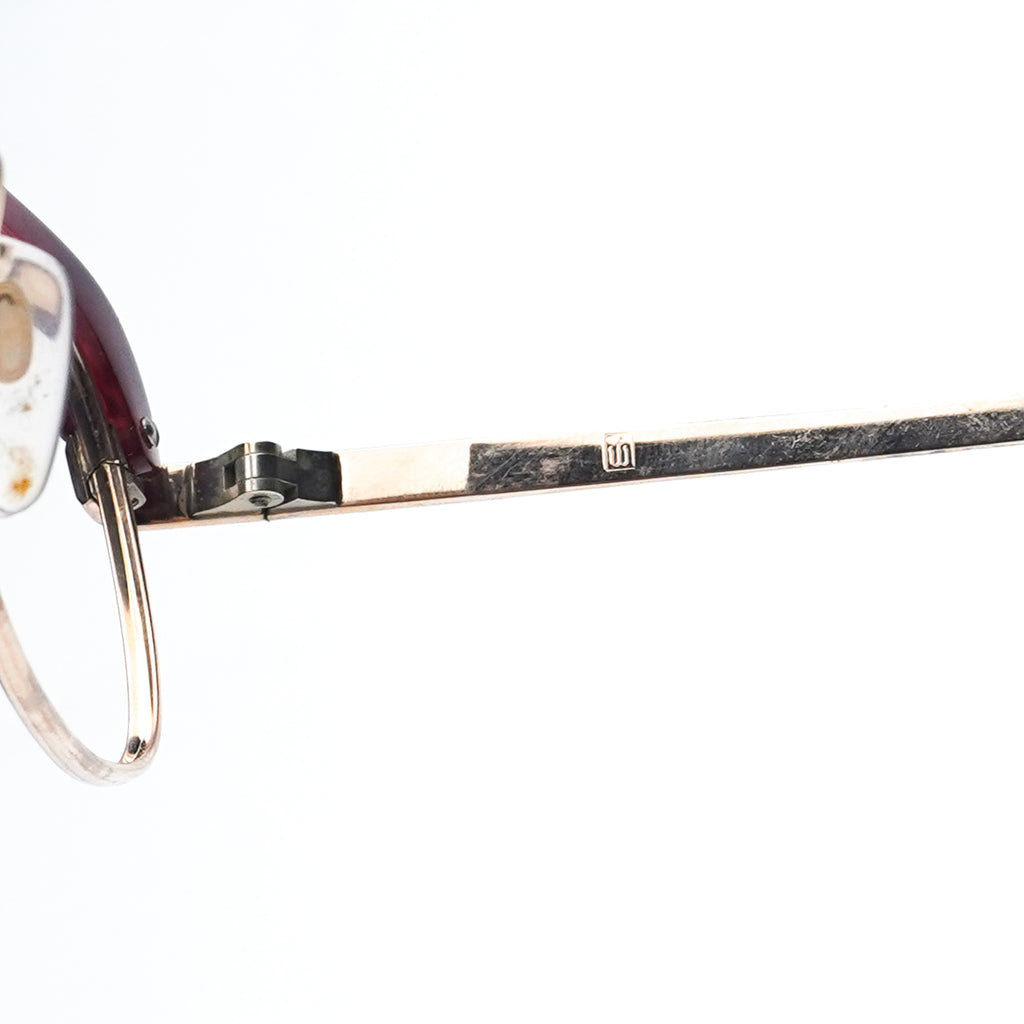 VINTAGE EYEWEAR JAPAN BROWLINE STYLE 1970'S