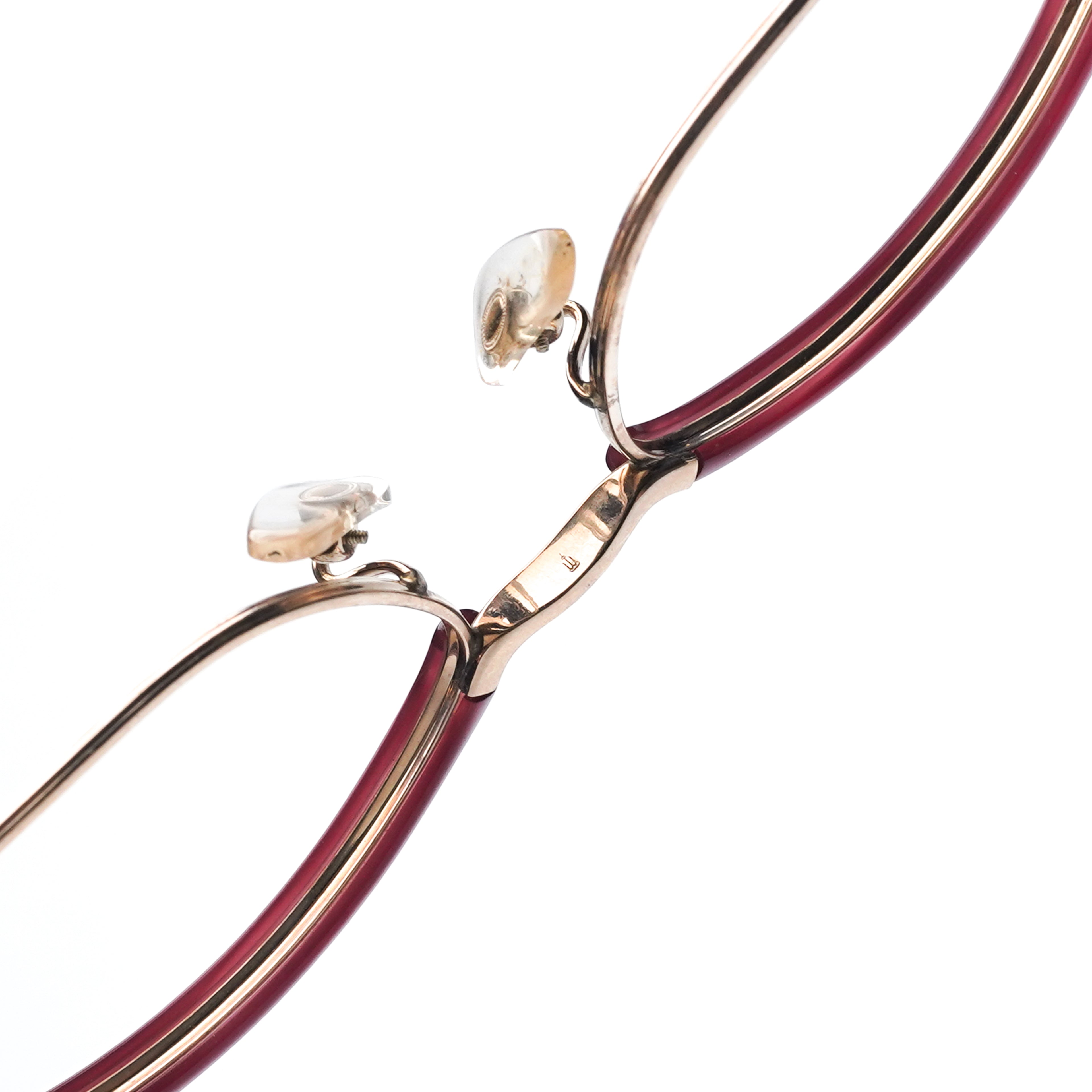 VINTAGE EYEWEAR JAPAN BROWLINE STYLE 1970'S