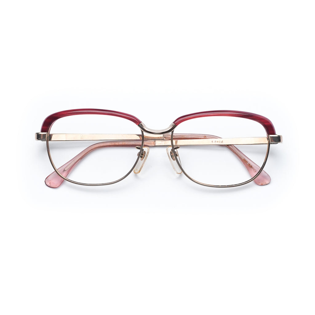 VINTAGE EYEWEAR JAPAN BROWLINE STYLE 1970'S