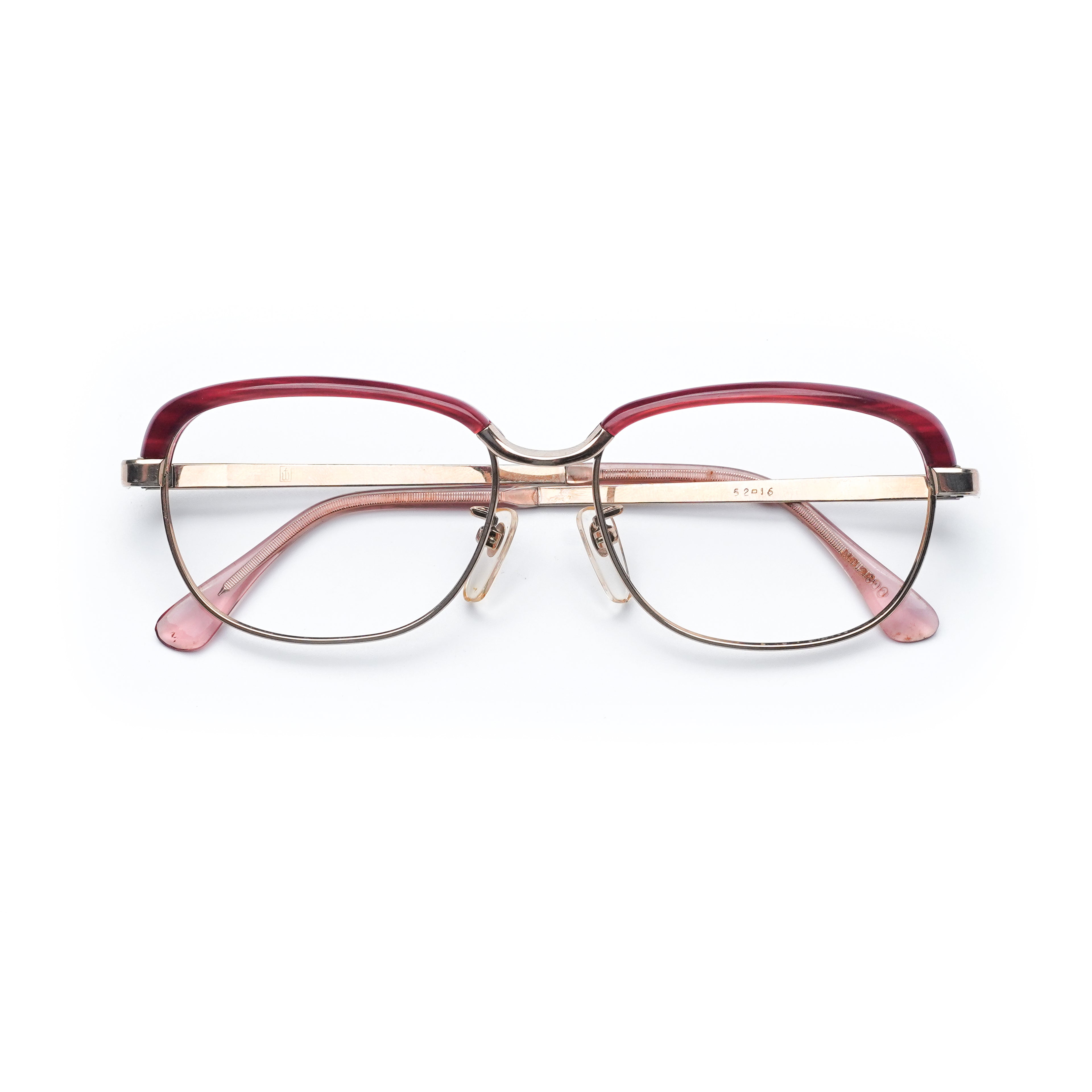 VINTAGE EYEWEAR JAPAN BROWLINE STYLE 1970'S