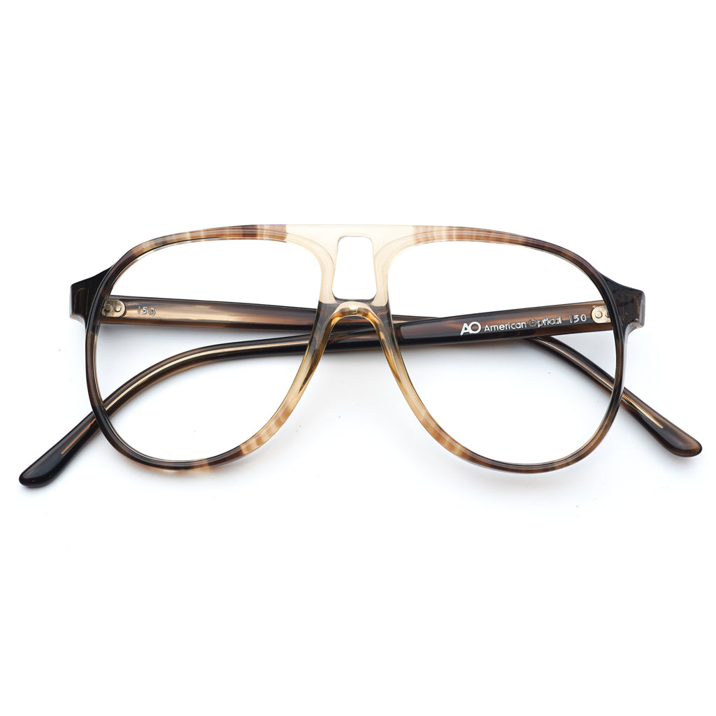 AO AMERICAN OPTICAL MODEL F655 WINDIGO CHESTNUT TAN CHNTN
