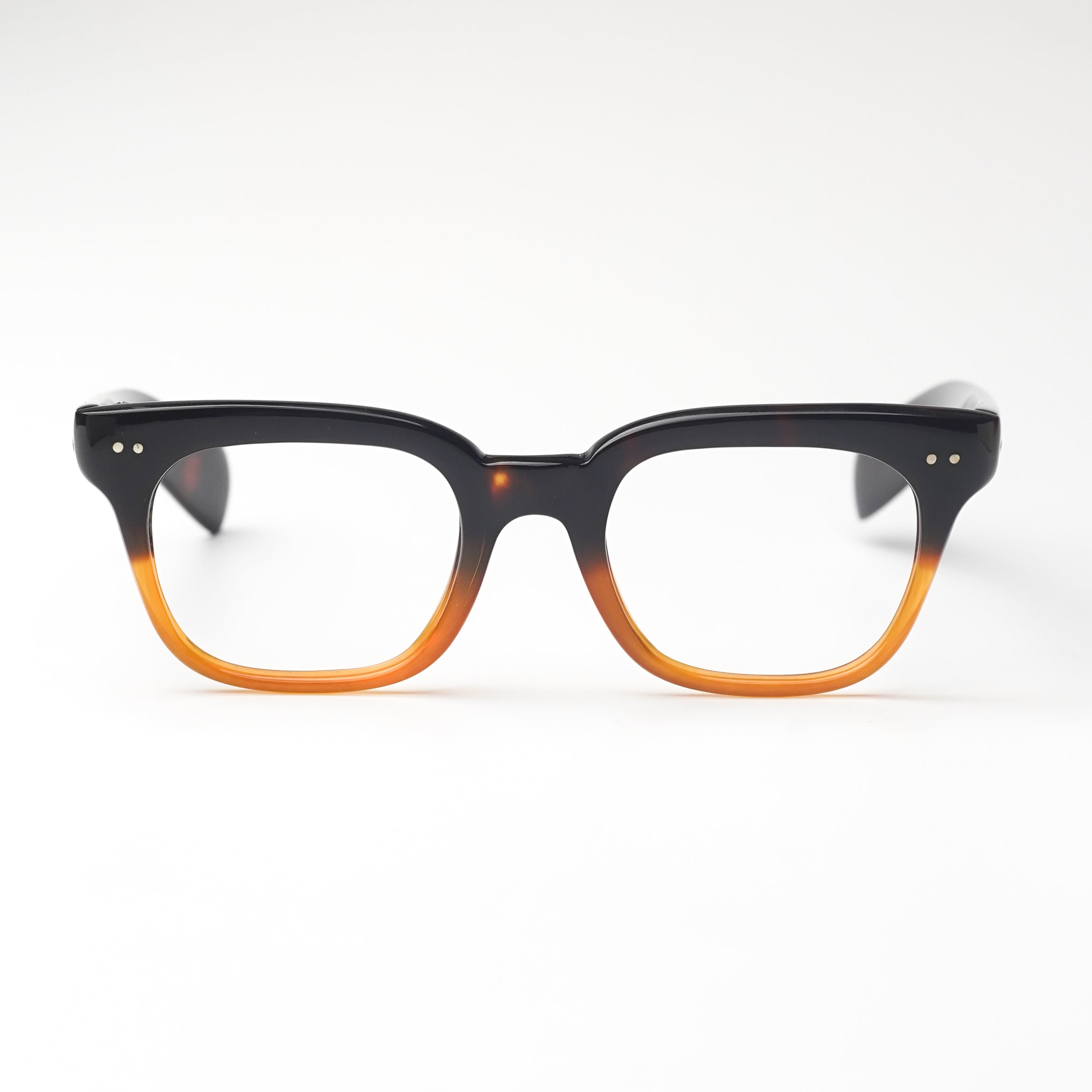 1970's Rare Vintage Two tone Tortoise shell Japanese Handmade