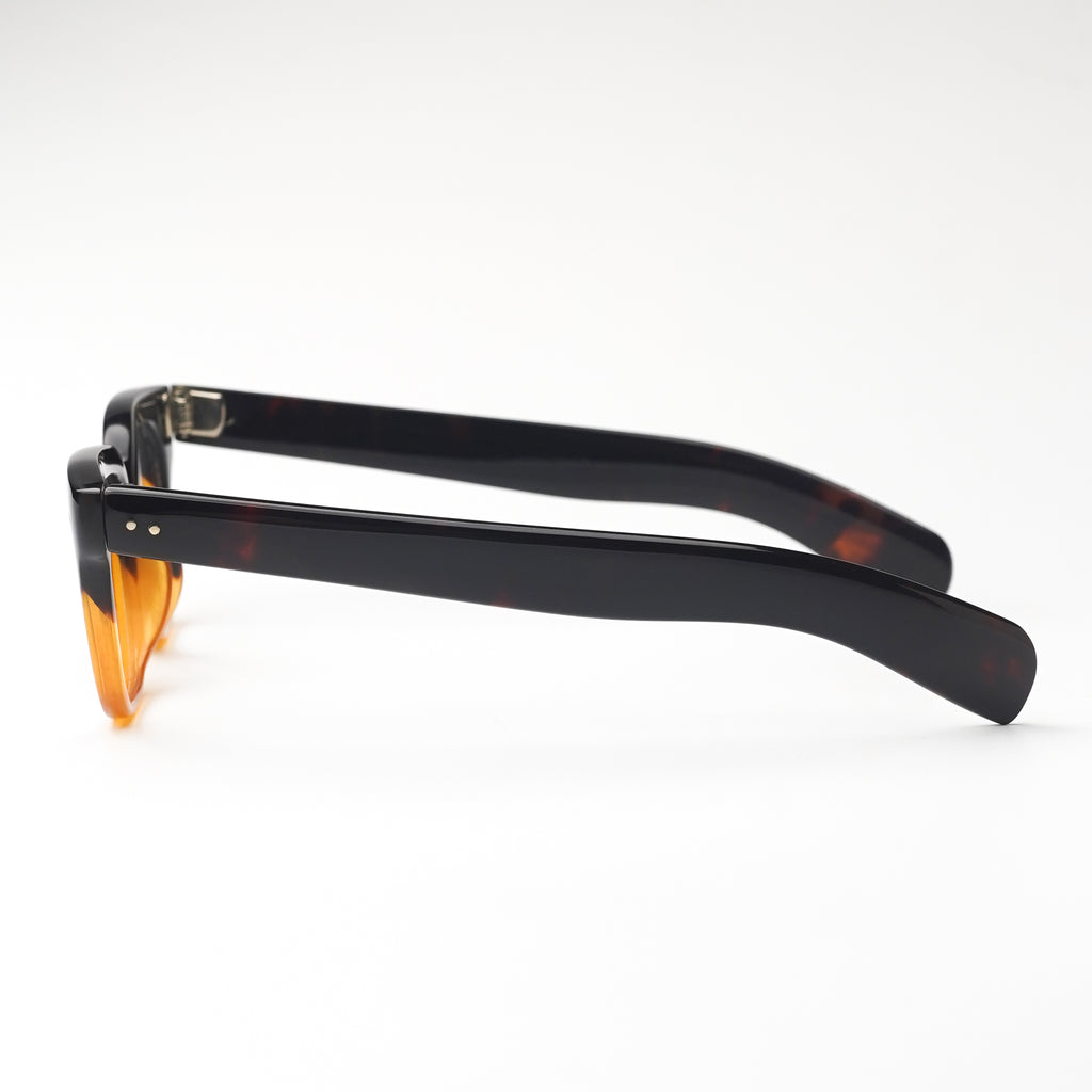 1970's Rare Vintage Two tone Tortoise shell Japanese Handmade