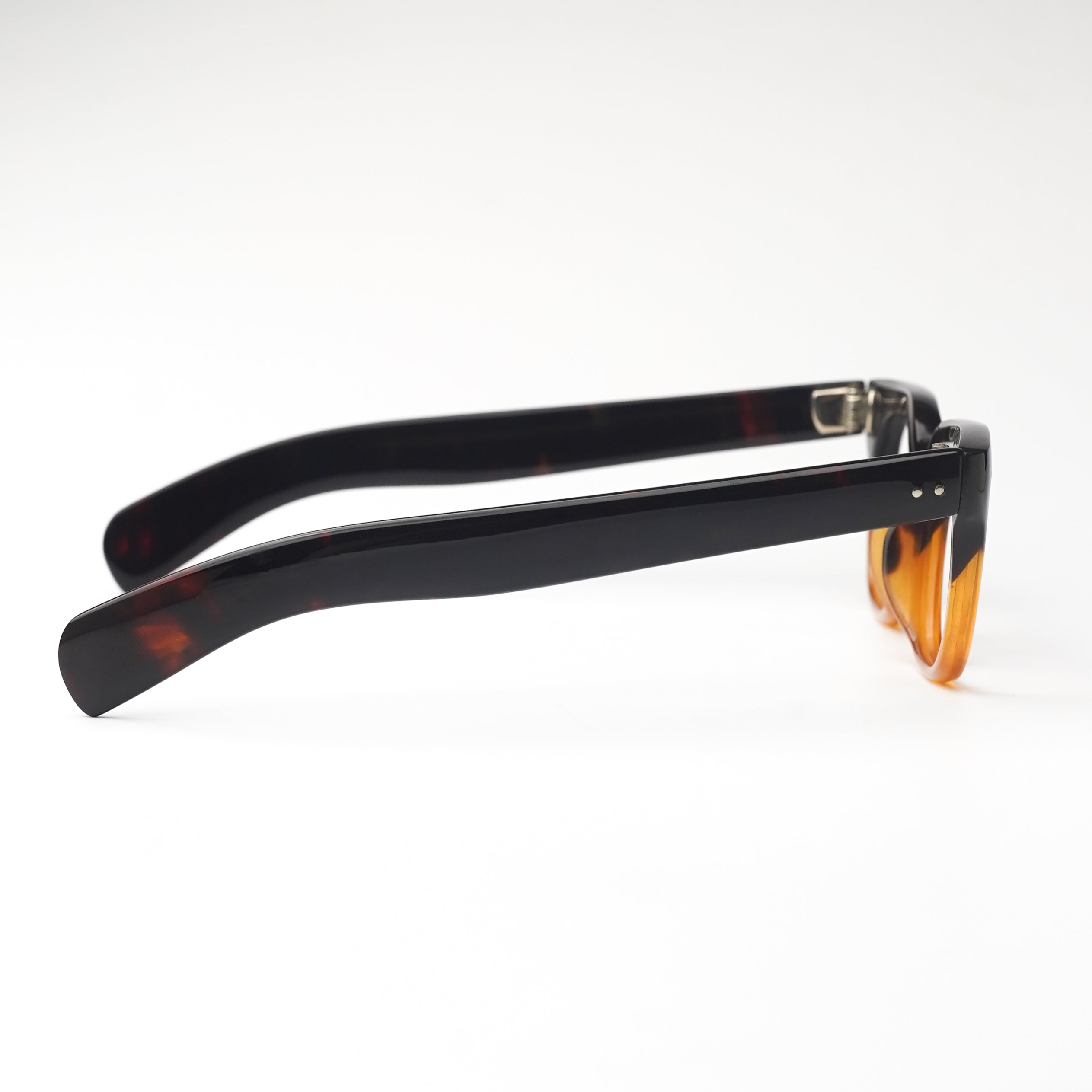1970's Rare Vintage Two tone Tortoise shell Japanese Handmade