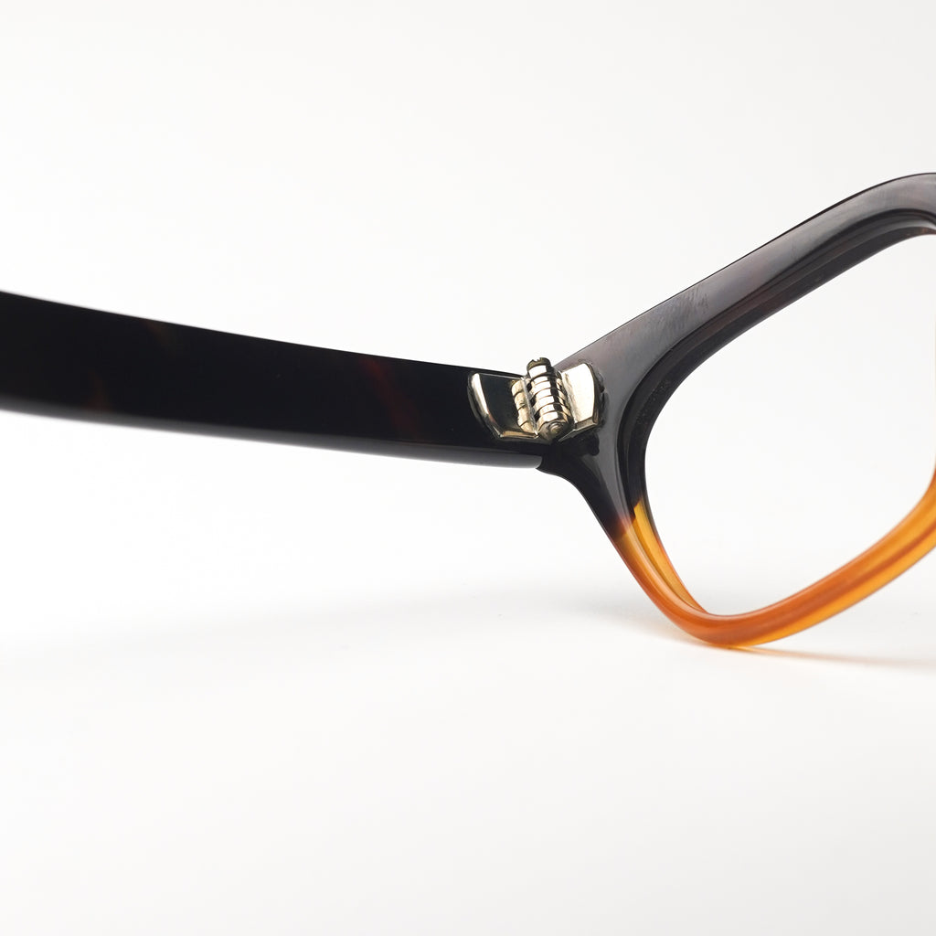 1970's Rare Vintage Two tone Tortoise shell Japanese Handmade