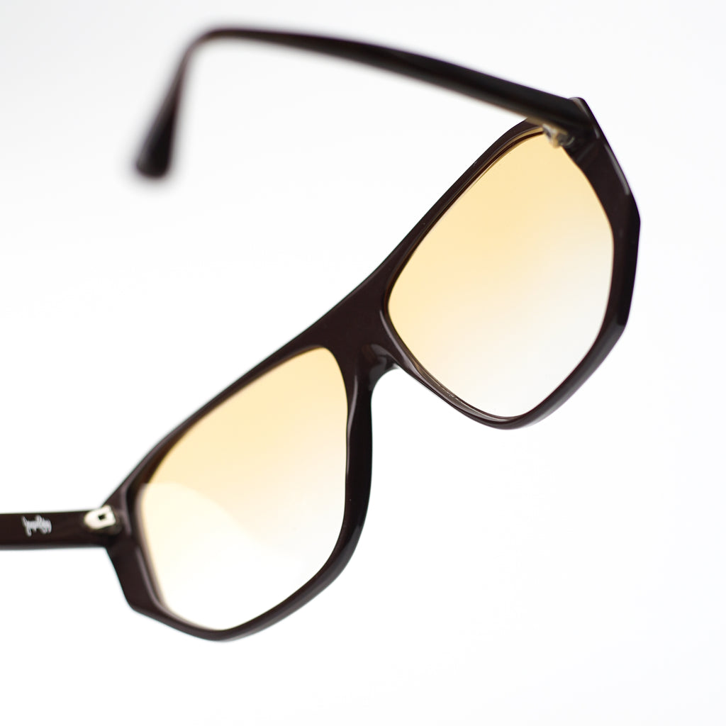 VINTAGE AVIATOR SUNGLASSES (JACQUE ROJAY) 80s