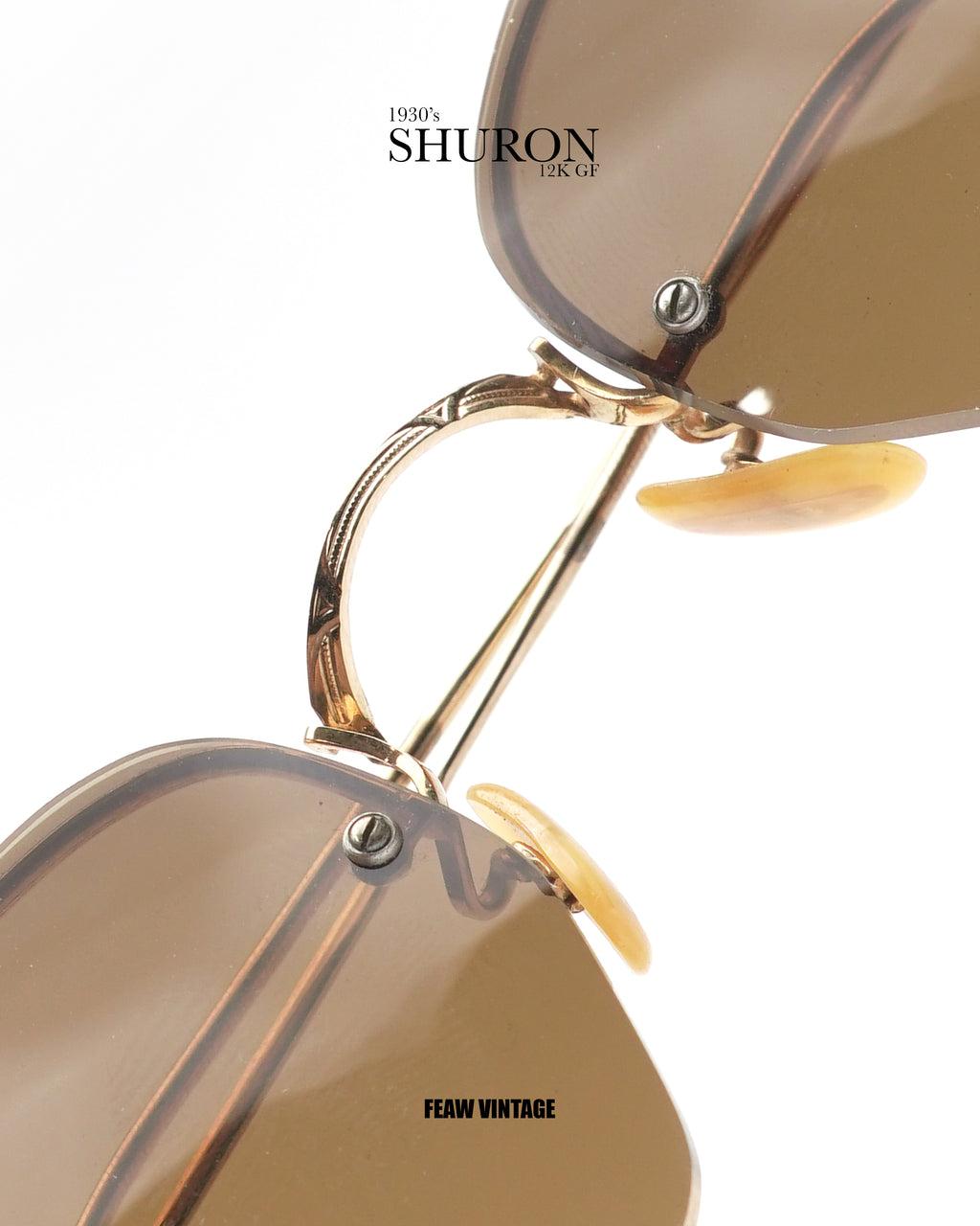 SHURON RIMLESS 1930's