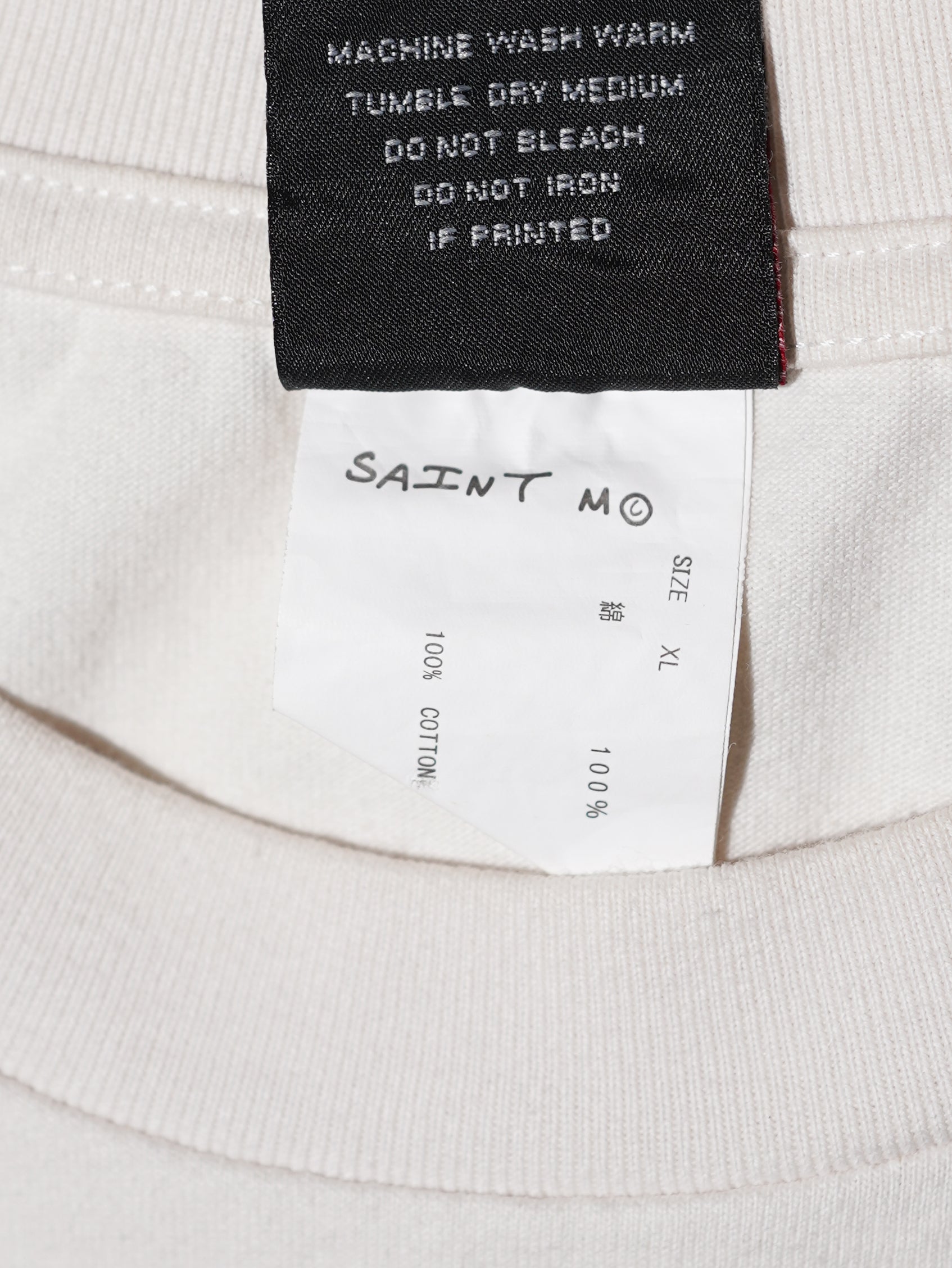 Saint Michael x Takashi Murakami Graffiti Print Vintage T-shirt