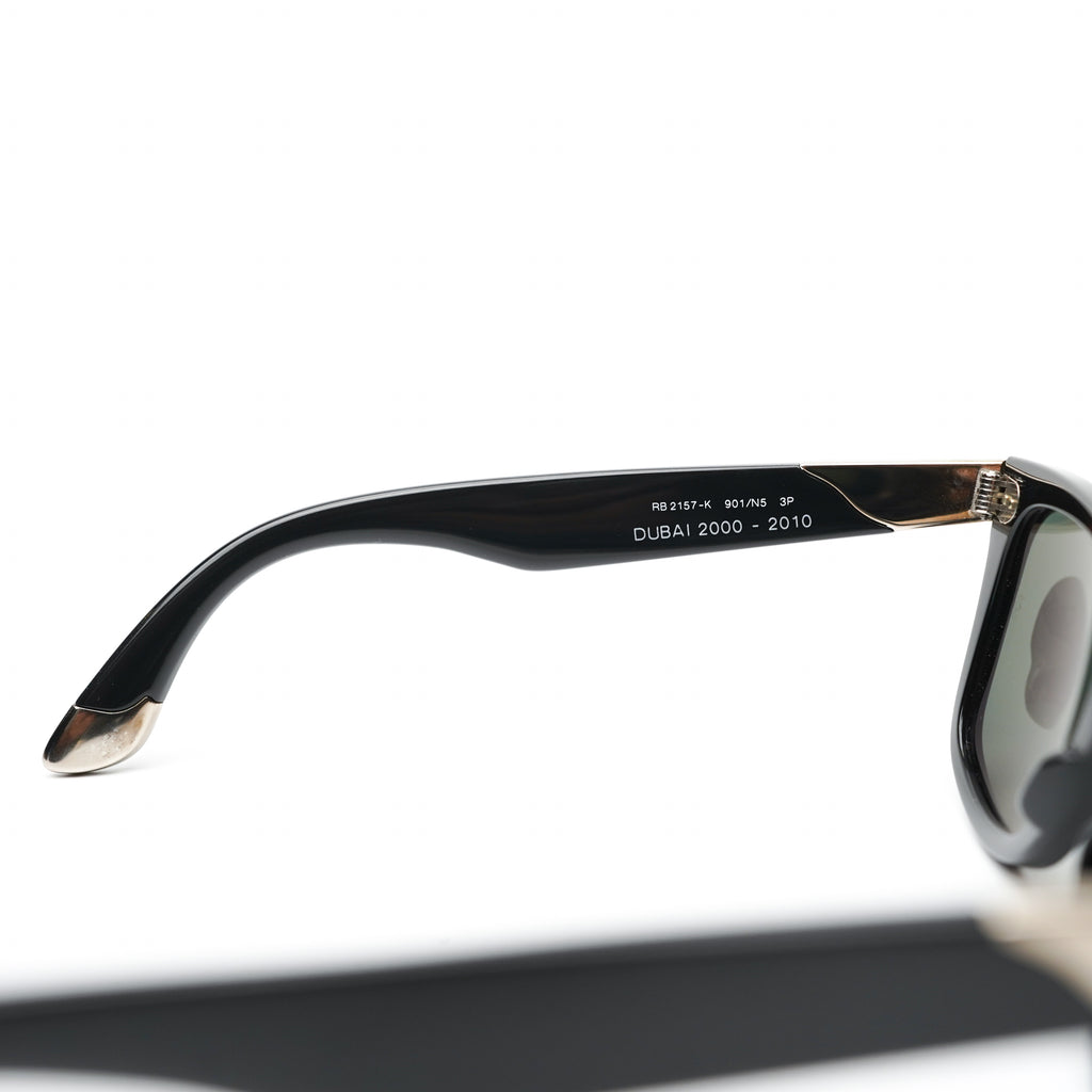 RAYBAN WAYFARER ITALY RB2157K 18K WHITE GOLD