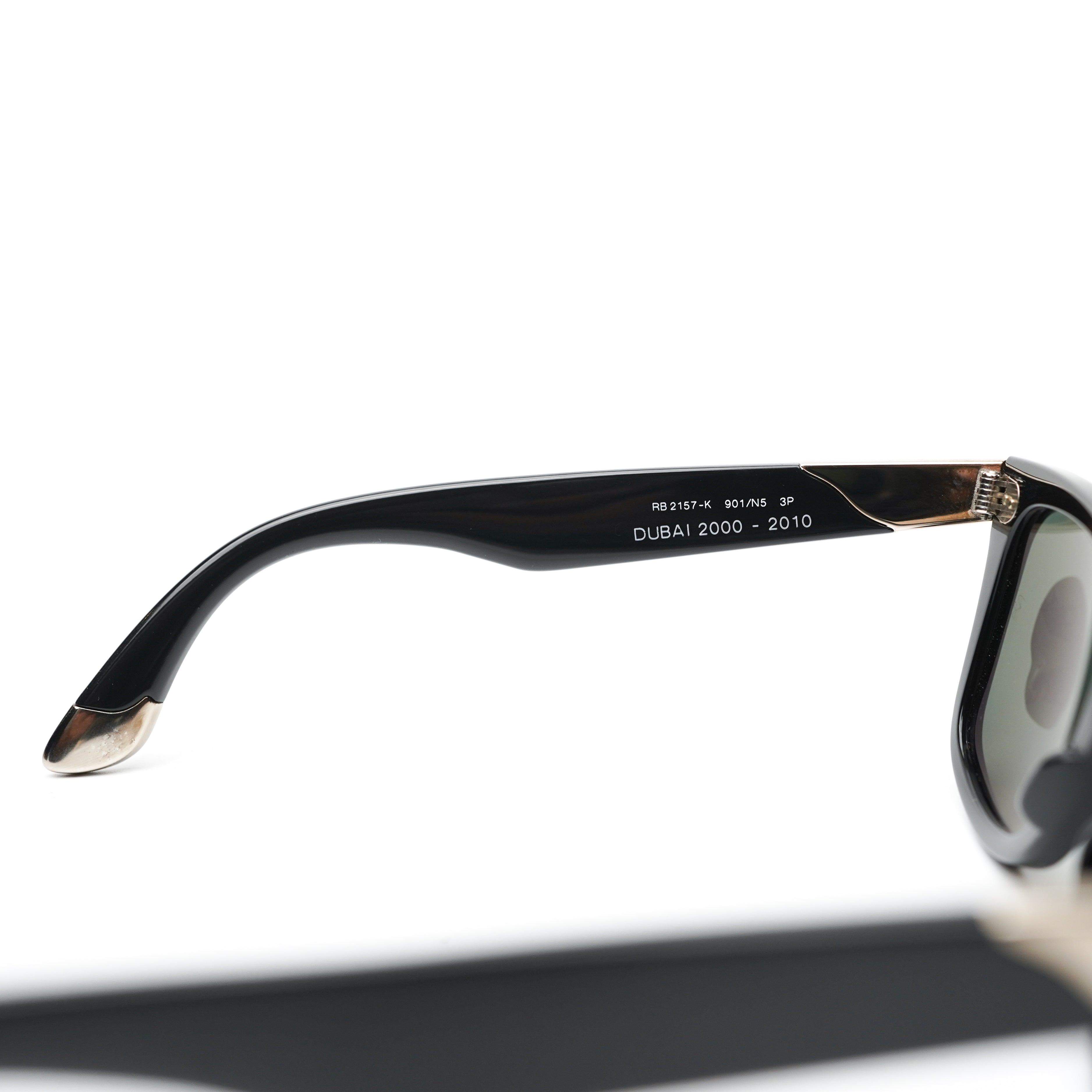 RAYBAN WAYFARER ITALY RB2157K 18K WHITE GOLD