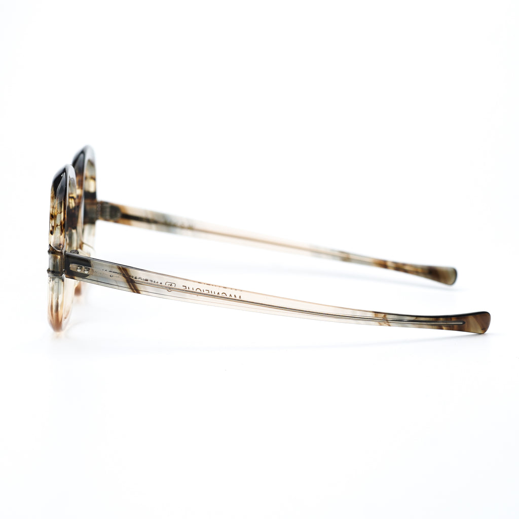 AO AMERICAN OPTICAL MODEL MAGNIFIQUE MOCHA SWIRL
