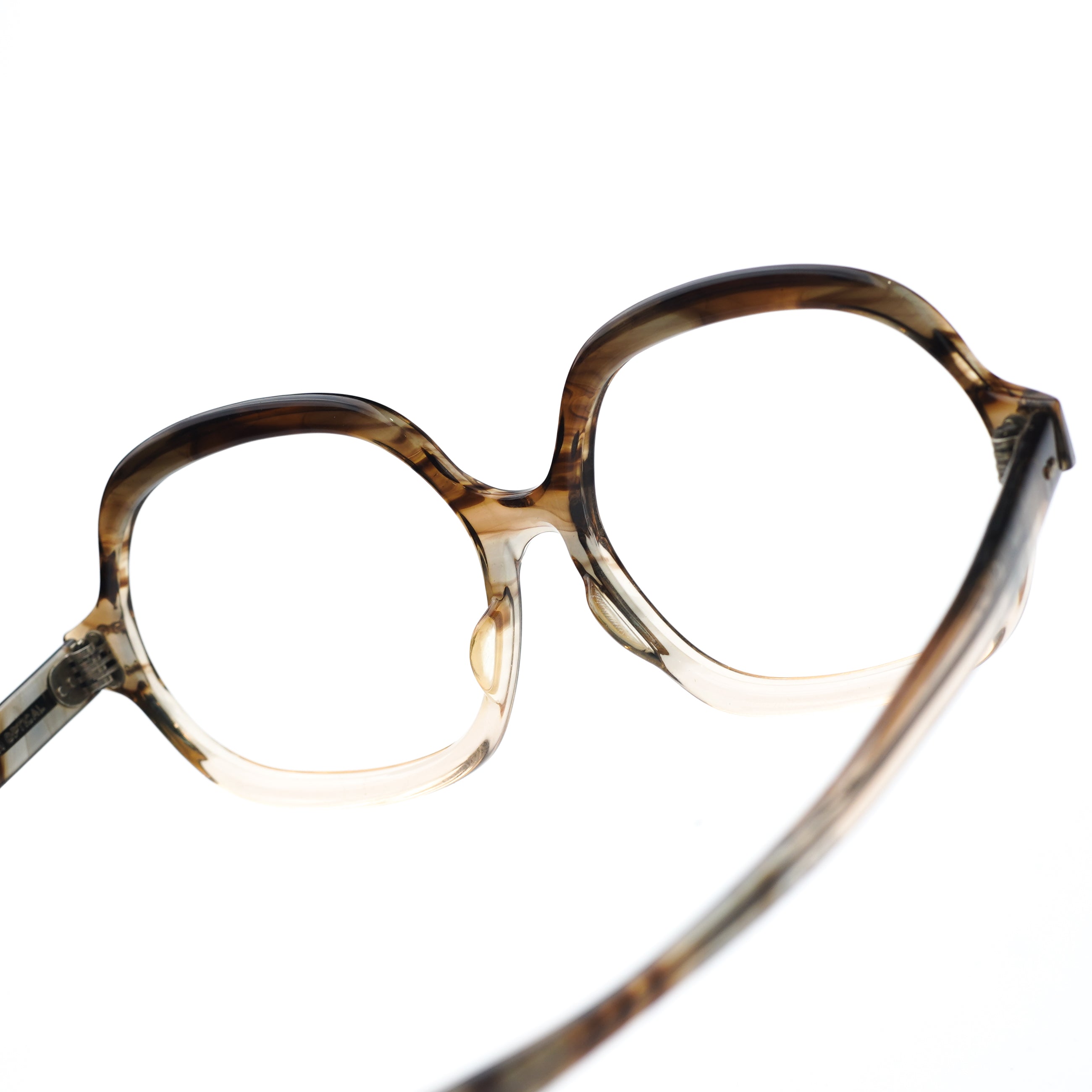 AO AMERICAN OPTICAL MODEL MAGNIFIQUE MOCHA SWIRL