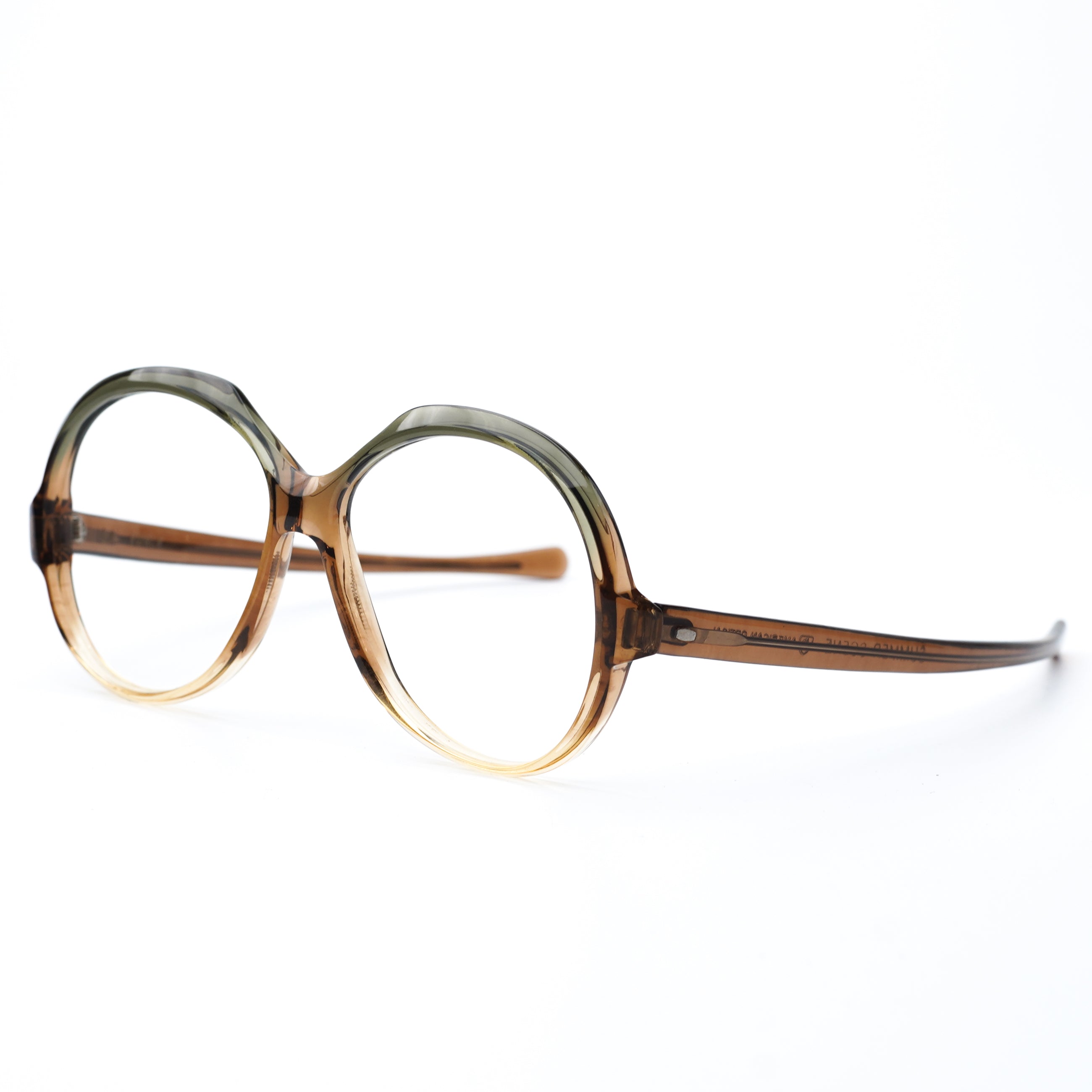 AO AMERICAN OPTICAL MODEL 184 SUMMER SCENE EMRALD FADE