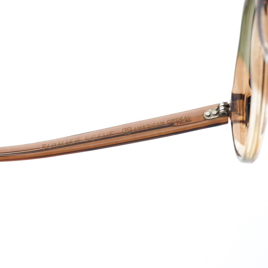 AO AMERICAN OPTICAL MODEL 184 SUMMER SCENE EMRALD FADE